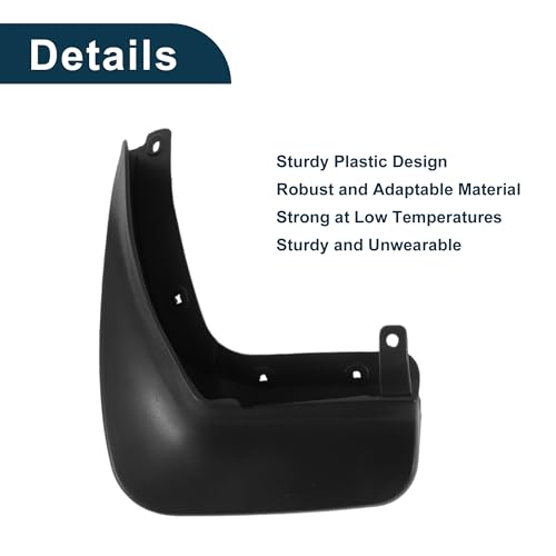 Image of Mud Flaps Splash Guards for Volkswagen Beetle A5 2012-2019 W /Mount Accessories Mud Guards Front and Rear 1 Set