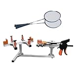 Máquina de encordado de raqueta de mesa para tenis y bádminton, herramienta de tensión ajustable