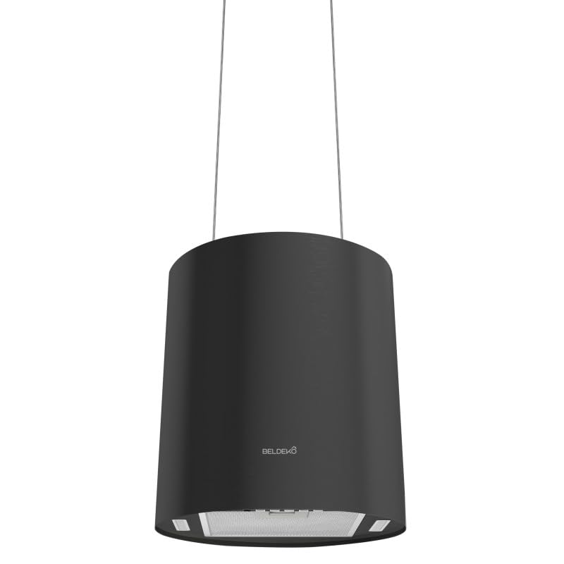 BELDEKO - Campana extractora petrosia, color negro
