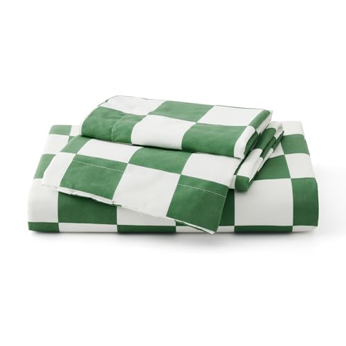 Bedsure US000475NTW Checkered Duvet Cover Twin Size - Shale Green Plaid Duvet Cover Set For Kids With Zipper Closure, Green Bedding Set, 2 Pieces, 1 Kids' Duvet Cover 68 Inchx90 Inch And 1 Pillow Sham 20 Inchx26 Inch thumb #7
