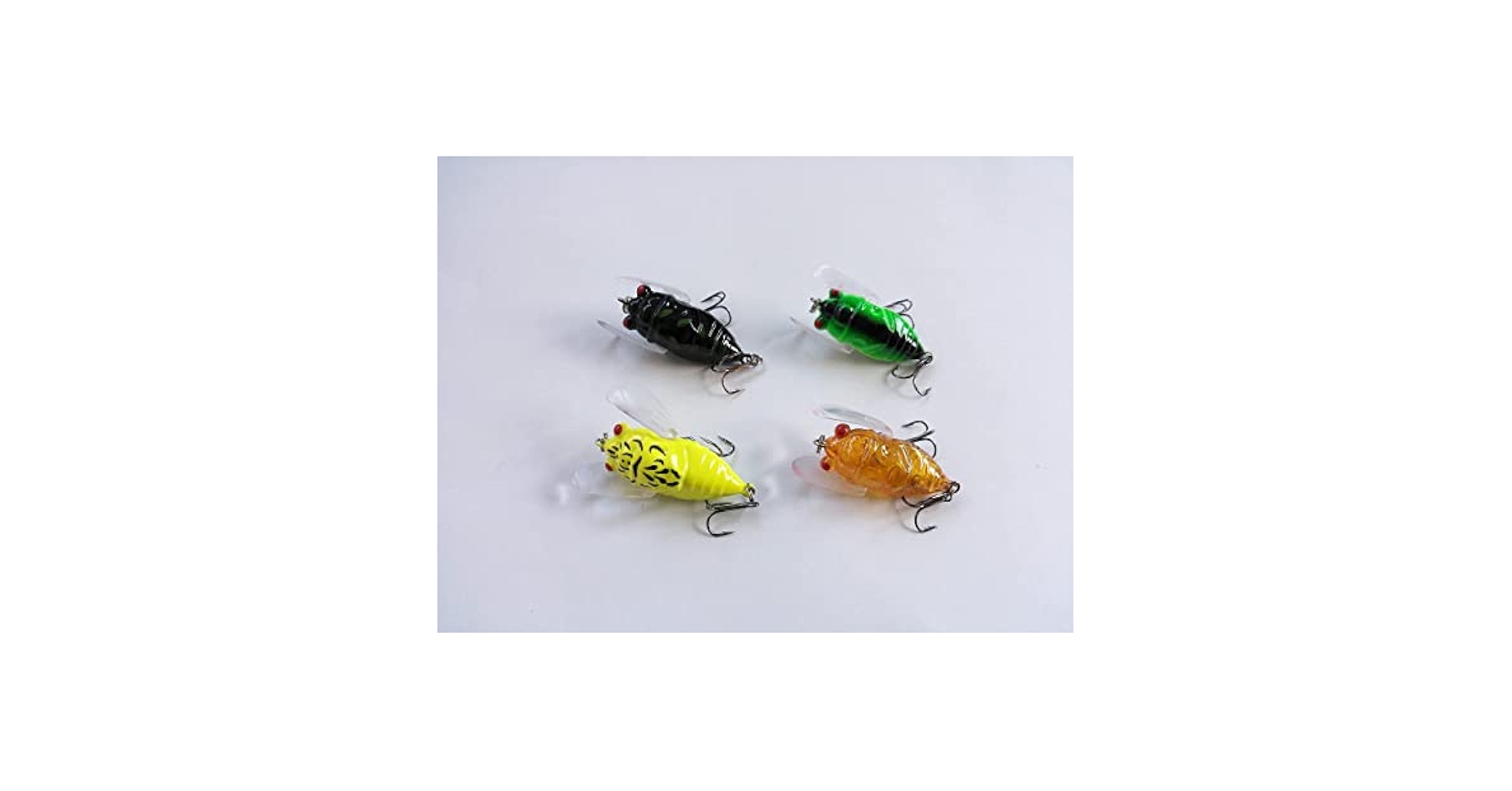 Amazon.co.jp: セミ ルアー トップウォーター 6g 4cm 4色 セット