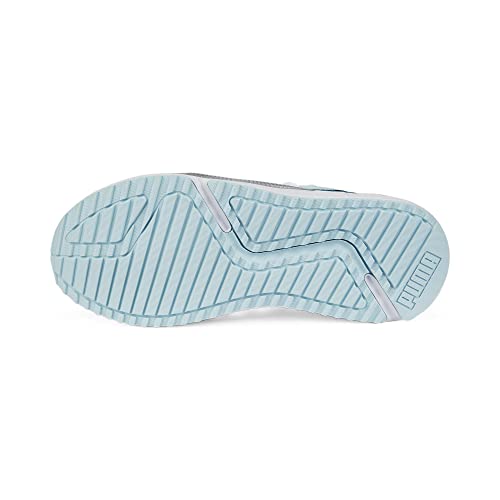 PUMA Puma Pacer Future Allure Sneaker, White-Light Aqua, 4.5 US Unisex Big Kid