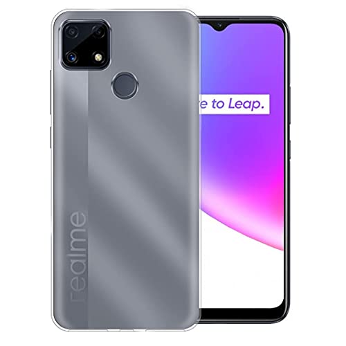 SROCK Back Cover | Ultra Hybrid | Crystal Clear Transparent Back | Shockproof | Drop Protection | Case for Narzo 20,Narzo 30A, Realme C25, C25s, C15