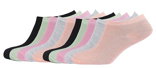 SJeware Women Ankle Socks Low Cut Thin Sock Lightweight Pastal Co...