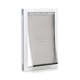 PetSafe Freedom Aluminum Dog and Cat Door - Durable Frame - Small, Medium, Large, X-Large