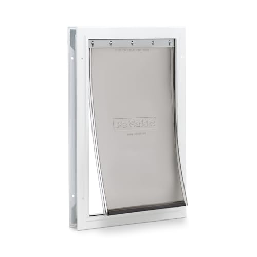 PetSafe Freedom Aluminum Dog and Cat Door - Durable...