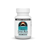 Source Naturals Alpha Lipoic Acid Supports Healthy Sugar Metabolism, Liver Function & Energy Generation* -100 mg - 60 Tablets