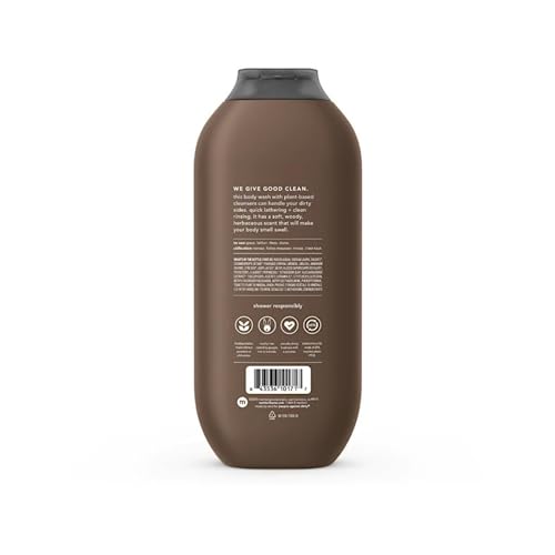 Image of Method Men Body Wash, Sandalwood + Vetiver, Paraben and Phthalate Free, 18 fl oz (Pack of 12)