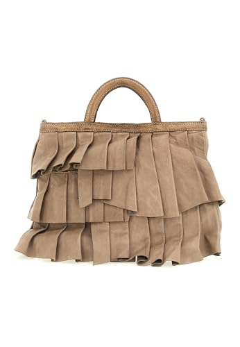 Caterina Lucchi Sacs Cabas ADELE S grand sac à main femme en cuir marron