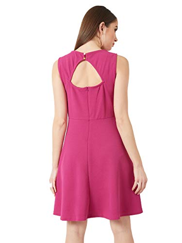 Image of Miss Olive Women's Polyester Skater Knee-Length Dress