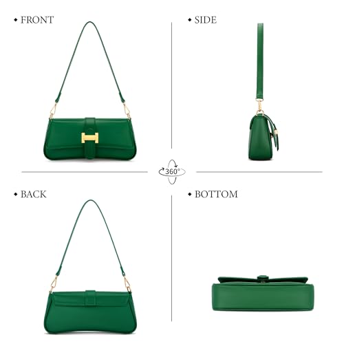 Image of KKXIU Shoulder Bag for Women Small Hobo Handbag Mini Retro Clutch Purses