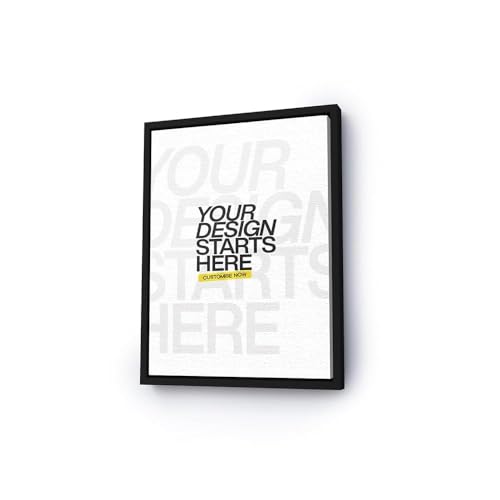 Image of Printodelivery Personalized Canvas Photo Frame 12x18 Inch with Floating Profile, Custom Photo Wall Art for Home Decor, Wedding Gift, Birthday Gift, Office Decoration