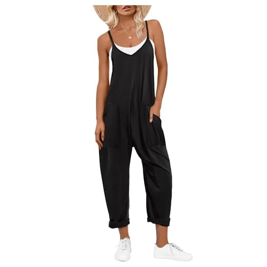 Women's Summer Overalls/Jumpers - Spaghetti Strap