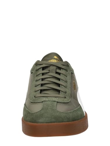 Puma Unisex Club II ERA Sneaker, Loden Green White, 39 EU, Loden Green Puma White, 39 EU