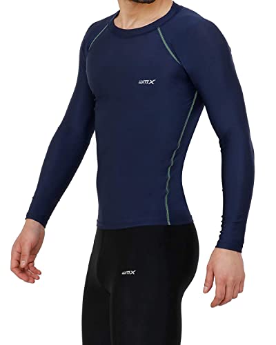 Image of WMX Compression Top Full Sleeve Tights Men & Women T-Shirt for Sports