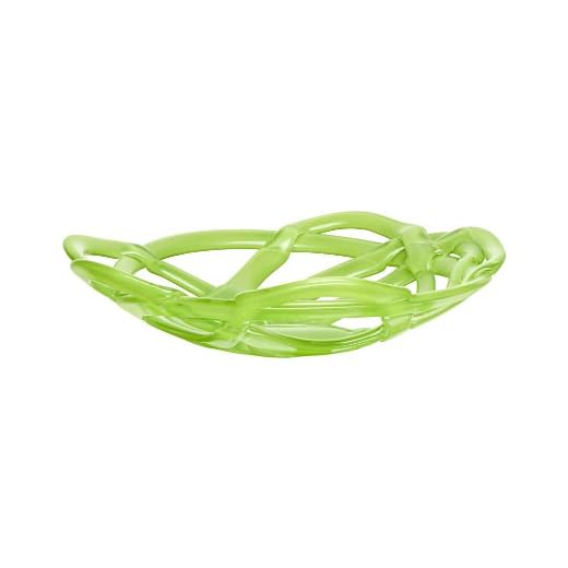 Kosta Boda piatto Basket Green cristallo d.38,5cm 7051217