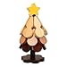 Tree Trivet - Houten Kerstboom Onderzetter, decorazione da tavola Onderzetter Vo0r Theepot En Pannen | Hittebestendige Houder Voor Aanrecht | Beschermmat Voor Eetkamer, Ristorante En Thuisgebruik immagine