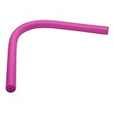 Pool Noodle,Summer Multi-use Water Buoyancy Stick Swimming Learning Floating Ring for Pool Pink Hollow*