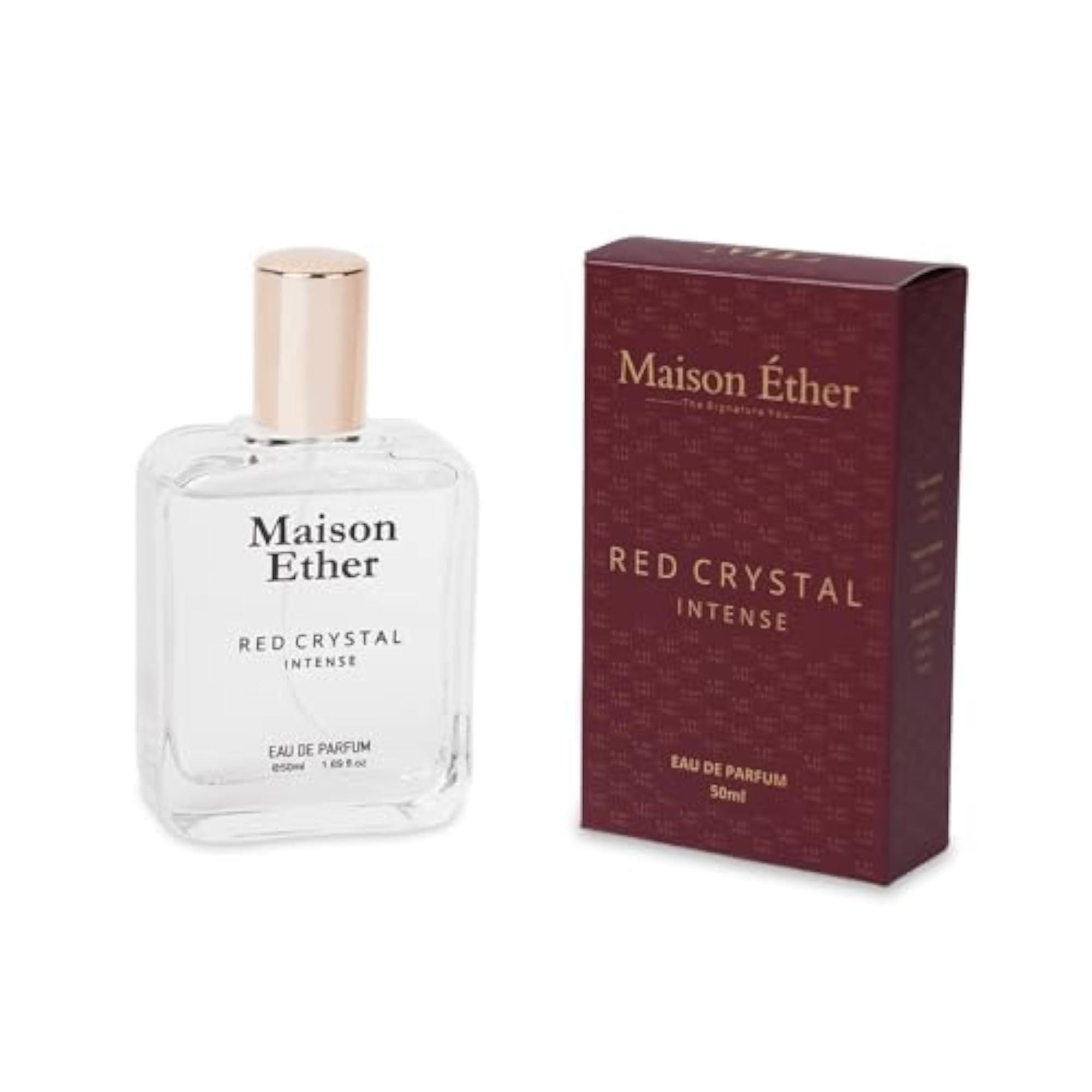 Red Crystal-Intense Eau de Parfum, Amber and Musk Notes