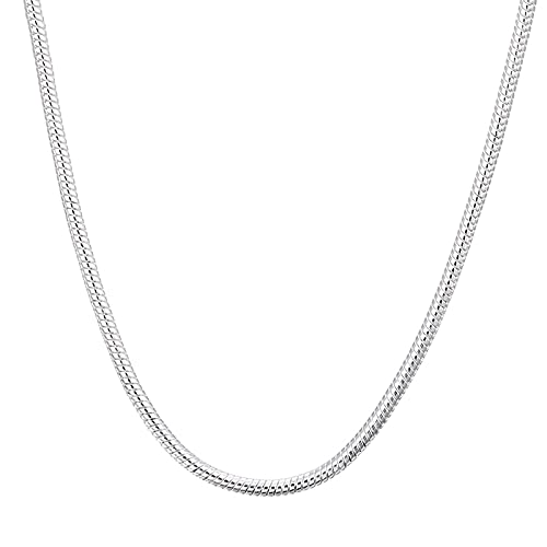 Collier chaîne de serpent idée cadeaux de mariage et d'anniversaire chic