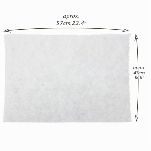 Miniatura 5 de Com-Four 4x Filtros Para Campana Extractora Se Pueden Cortar A Medida - Filtro De Campana Extractora De Uso Universal - Elemento Filtrante Extractor - Estera Filtrante De Grasa 4 Piezas