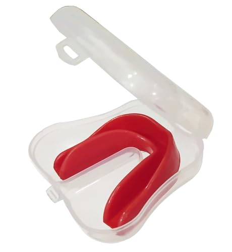 SPIRO Sports Mouth Guard for Boxing, MMA, Karate, Taekwondo, Football, Basketball, Hockey, Adult & Youth Mouth Guard, Works w/Braces Mouth Guard Gum Shield - (Material : Silicon) (Color : Red) (B0CK4QRB9G) Amazon Price History, Amazon Price Tracker
