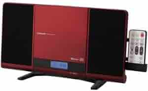 Amazon.co.jp: SDB-4339/R(レッド) ステレオCDシステム