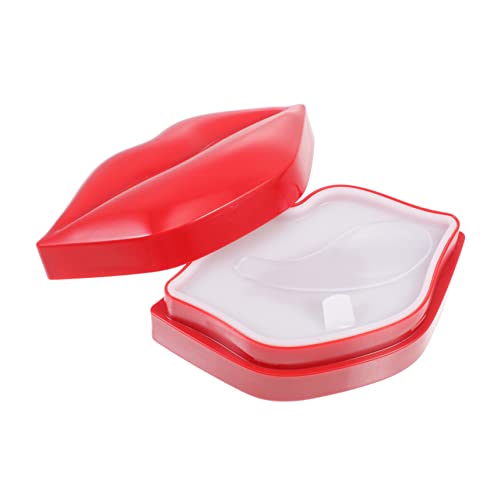BESTYASH 20piezas Mascarilla Labial Hidratante Antiarrugas Láminas Para Mujeres Natural y Segura Para Usar Noche