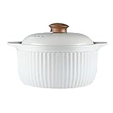 Ideal para cocinar a fuego lento, hacer guisos jugosos, calentar guisos y preparar sopas.