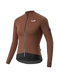 ROCKBROS TVI Radtrikot Damen-Radsporttrikot Langarm Warm Winddicht Winter Fahrradjacke