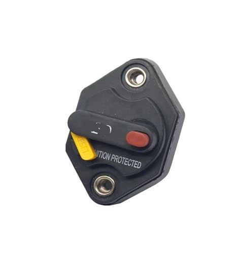 Interrupteur de protection thermique marine 50A disjoncteur DC 12V 24V pour onduleur voiture