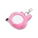 BT21 Official Merchandise by Line Friends - Cooky Character Plush Doll Face Keychain Ring with Mirror Handbag Accessories