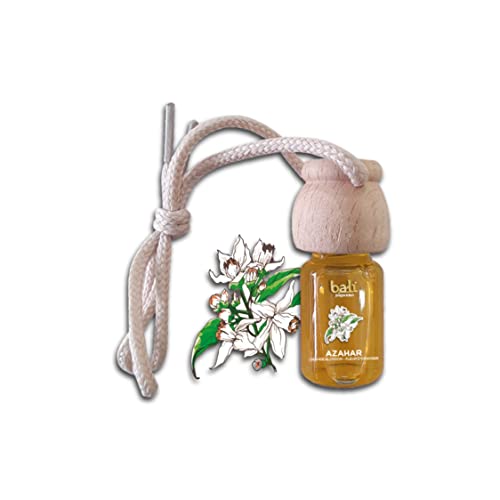 Bali fragancias Ambientador de coche AZAHAR 6 ml 0% alcohol, absorbe el mal olor de tu vehículo