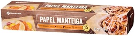 Papel Manteiga 15 Metros Caixa Com 1 Unidade - Members Mark