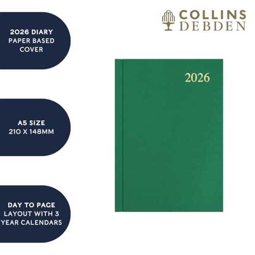 Agenda 2026 día página Collins Essential A5 para planificar tu rutina diaria 6