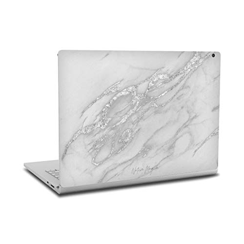Autocollant Surface Book 2 Head Case Designs Licences Officielles Nature Magick Vinyle Marbre Argent