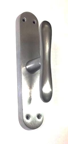 CREMONESE MANIGLIA PER FINESTRA FINESTRE BALCONI BALCONE CROMO SATINATO CON FORI