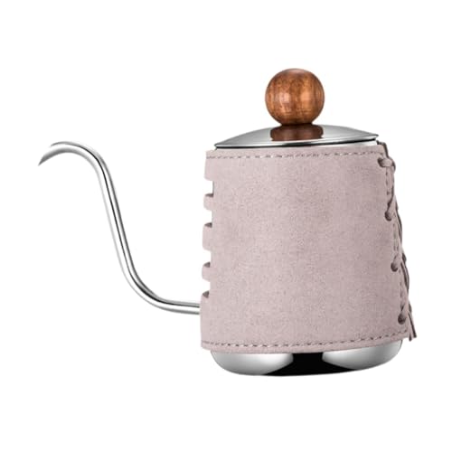 SiaBiced Pour Over Kettle Coffee Pot Hand Brewed Coffee Pot Camping Coffee Pot for Home Outdoor Indoor, Gray