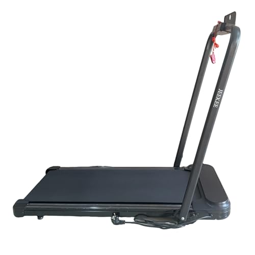 Image of JEEKEE Folding Treadmill,Black, with Remote Control,Compact Running Machine for Home Gym,Portable Walking Jogging Machine with LED Display & Adjustable Speed Fitness Equipment