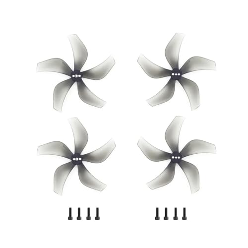 Hélice à 5 pales 2925 pour drone AVATA FPV, support à vis M2 en polycarbonate gris, 2 paires