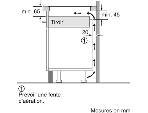 Bosch PVW831HC1E Série 6 - Plaque induction, Zone Combi-Induction