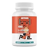 ABYSSUS HMB and L-Leucine Supplement 3000mg, Daily Vegan Capsule for Active Men and Women, Supports, Non-GMO, Gluten Free, 90 Count