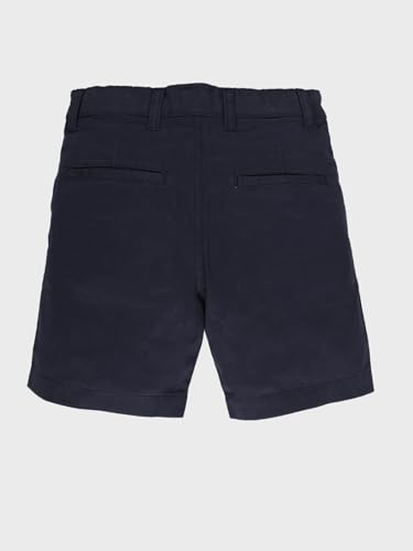 Image of KiddoPanti Boys Solid Cotton Woven Knee Length Formal Shorts