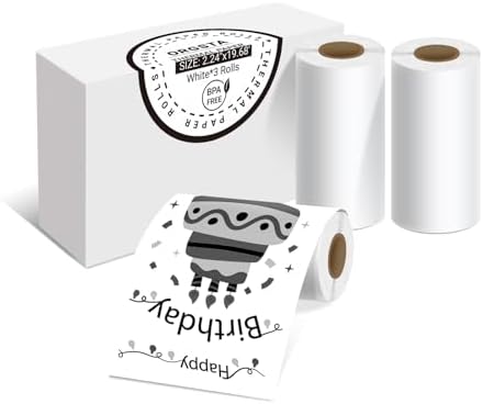 ORGSTA Thermal Paper Roll, 57mmx6m Printable Thermal Receipt Paper -3 Rolls image 5