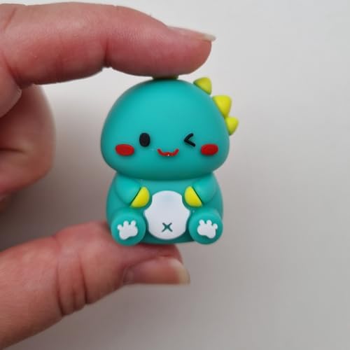 Apontador Escolar Dinossauro Corpo Emborrachado