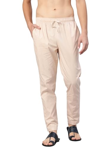 Image of Majestic Man Men's Regular Fit Mid Rise Casual Style Pure Cotton Pyjama Bottom