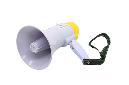 FixtureDisplays Portable Handheld Megaphone/Bullhorn with Siren and Recorder