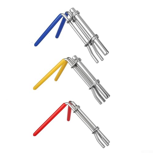 Kit de herramientas de instalación de sello de vástago de pistón de cilindro hidráulico, juego de 3 piezas con tamaños S/M/L (22-165 mm) para aplicaciones automotrices y marinas