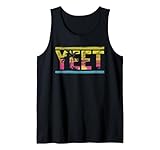 Vintage Yeet Funny Saying Meme For Men Women Boys Youth Kids Tank Top