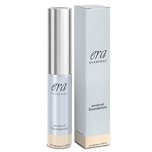 Era Everyday Aerobrush Foundation Makeup, R2 Pale Ivory, 2.25 Ounce #TOP1